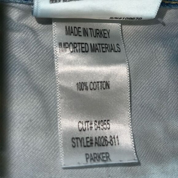 AGOLDE Parker Denim Shorts Women’s Size 31 Button Up Fly - Picture 7 of 7